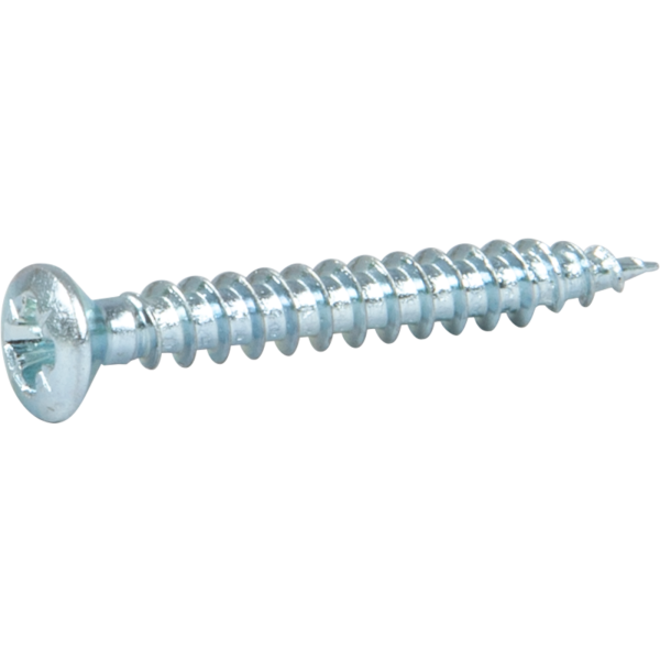 Tænd / sluk-knap skrue ESSVE 552620 3 mm Ø, galvaniseret, 100-pak 20 mm