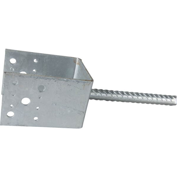 Stolpesko ESSVE 951630 4 mm, type U, forsinket 100 x 90 x 137,5/200 mm