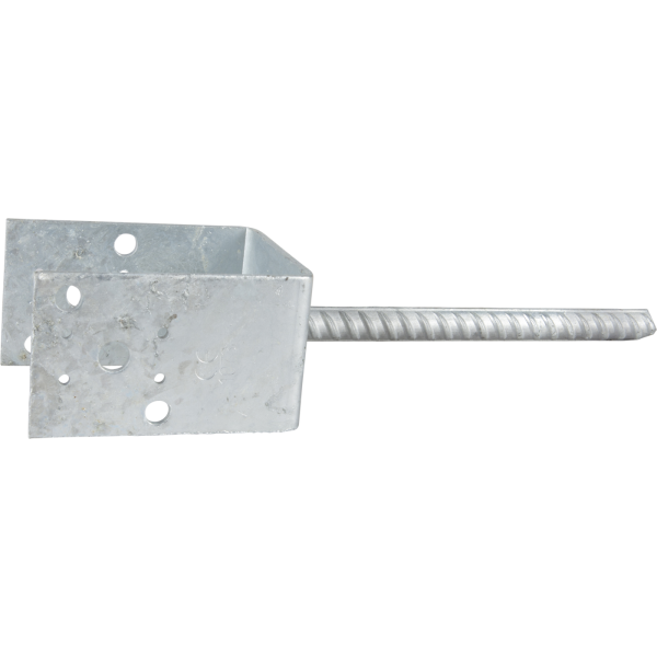 Stolpesko ESSVE 951626 4 mm, type U, forsinket 100 x 70 x 112,5/200 mm