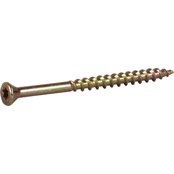 Spånskiveskruv ESSVE 552466 Ø4,8 mm, TX20, gulkrom 65 mm, 350-pack