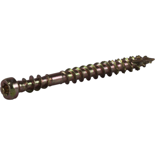 Montageskrue ESSVE 554642 3,9 mm Ø, gul krom, TX10 42 mm, pakke med 400