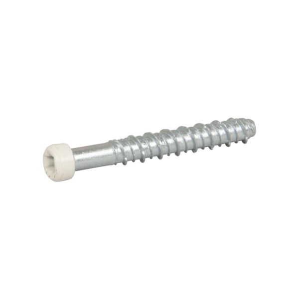 Betonskrue ESSVE ECS-CY 5(4) mm Ø, hvidt hoved, 100-pak 50 mm