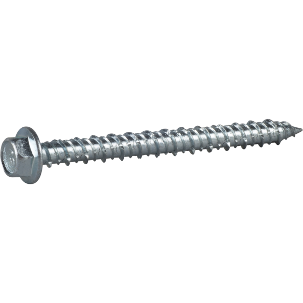 Betoniruuvi ESSVE ECS-HF 7,5(6) mm Ø, HEX, FZB, 10mm 80 mm, 100 kpl