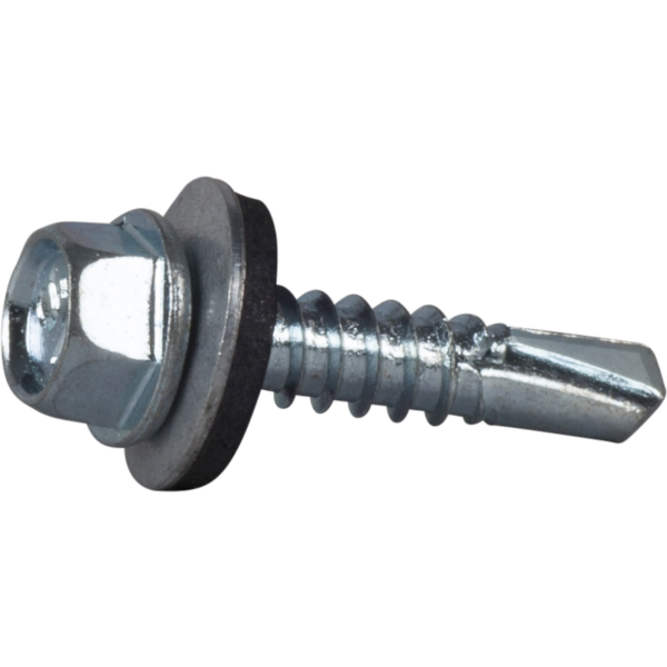 Pladeskrue ESSVE 63530 sekskanthoved, FZB, med bakke 5,5 x 50 mm, pakke med 150