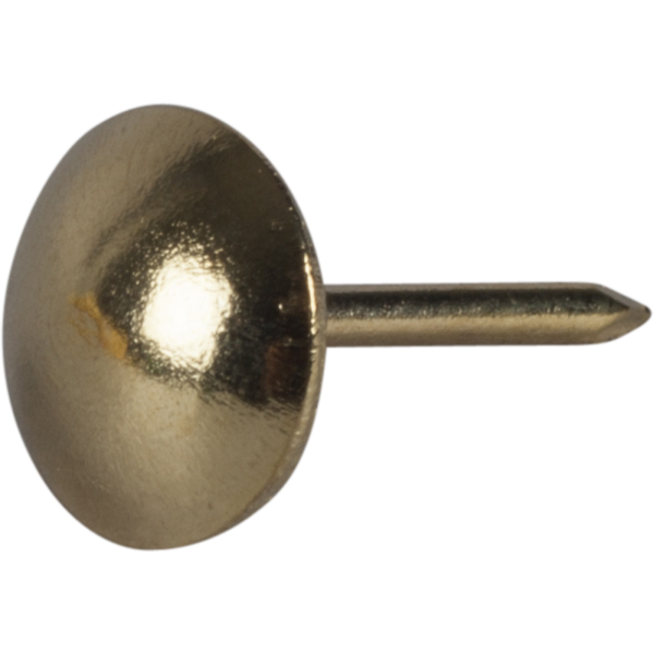 Møbelsøm ESSVE 522212 Hoveddiameter 8 mm 1,4 x 13 mm, messing, 35-pak