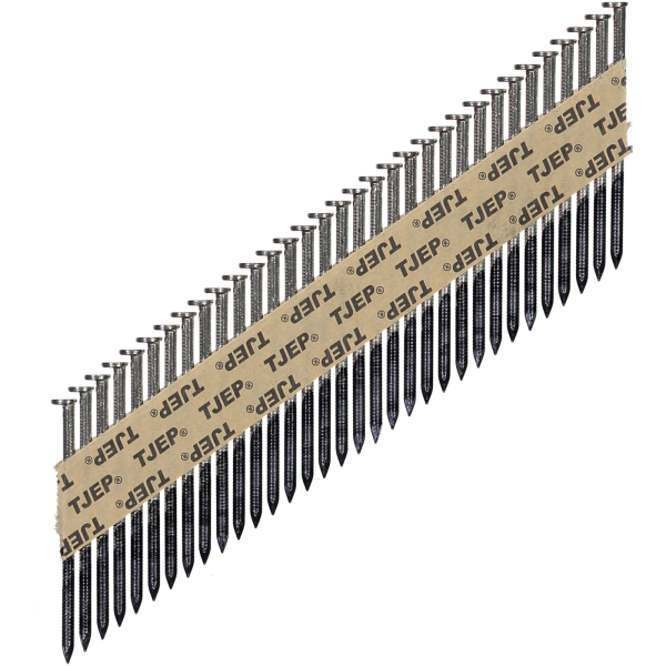 Maskinsøm ESSVE 778712 34°, ligebåndet, rundt hoved, rustfri A4 3,1 x 63 mm, pakke med 1200