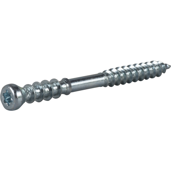 Karmskrue ESSVE L8 111114 Ø 6 mm, tre/betong, skarp spiss, FZB 6 x 90 mm, 50-pakning