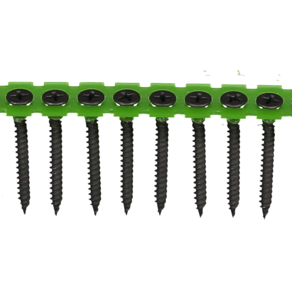 Hårdgipsskrue ESSVE 550552 Ø3,9 mm, båndet, fosfateret 3,9 x 55 mm, pakke med 1000