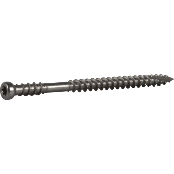 Gulv- og listeskruer ESSVE 505770 4,5x70 mm, rustfri, TX15, 250-pak 