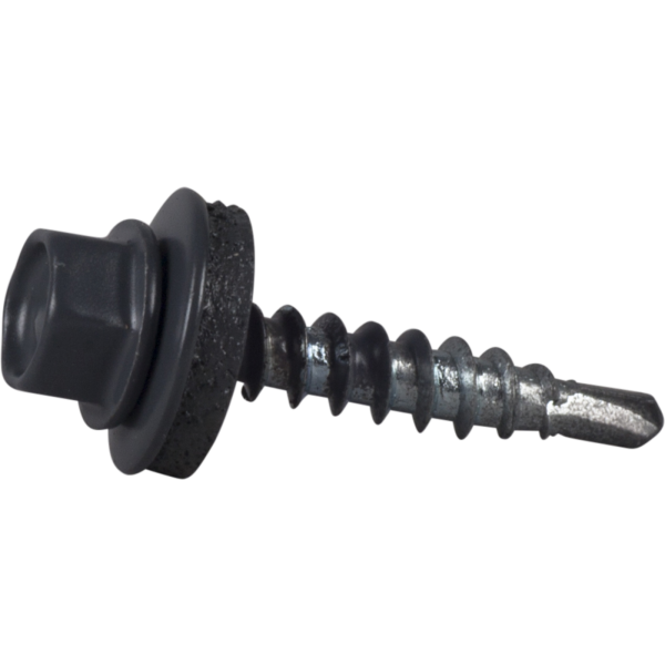 Kateruuvi ESSVE 64911 4,8 x 28 mm, porakärki, 250 kpl Tummanharmaa (RR23)