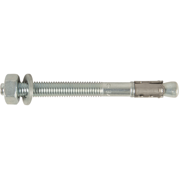 Gennemstiksanker ESSVE EST1 M12, FZB, revnet M12 x 85 mm, pakke med 25