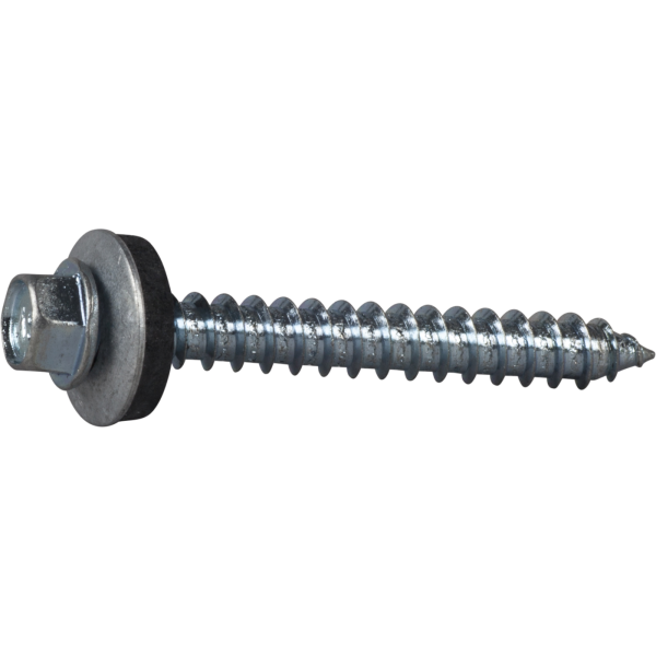 Kateruuvi ESSVE 63039 aluslevyllä, kuusiokanta, FZB, Ø6,5 mm Ø6,5 x 75 mm, 100 kpl