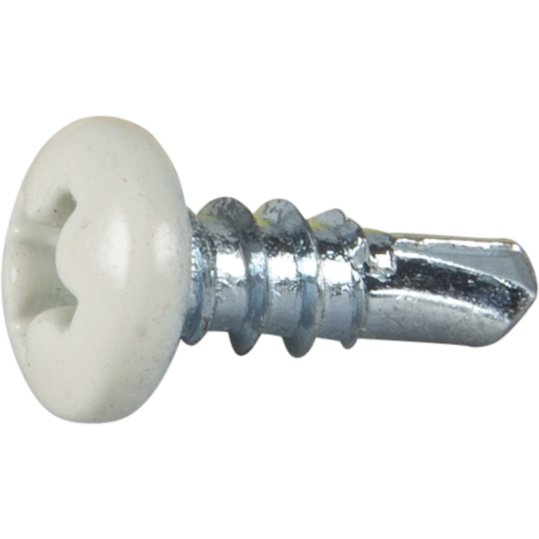 Boreskrue ESSVE 62300 Ø3,5x9,5 mm, kuperet, hvid, 1000-pak 