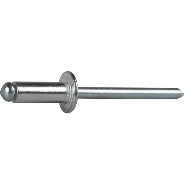 Blindnagel ESSVE 614113 Ø 4,8 x 12 mm, åpen, aluminium 60-pakning