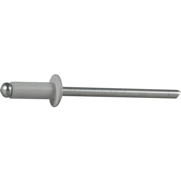 Blindnitte ESSVE 62739 Ø4x10 mm, alu/stål, åben Hvid, pakke med 600