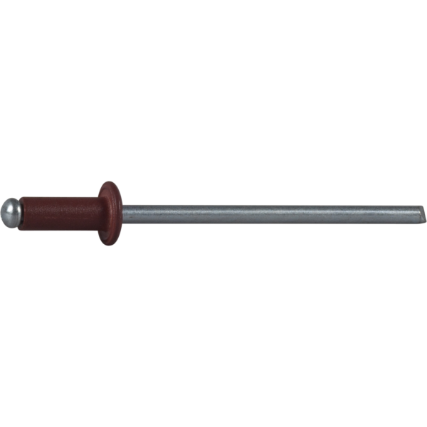 Blindnagel ESSVE 62709 Ø 3,2 x 8 mm, alu/stål, åpen Rød, 925-pakning