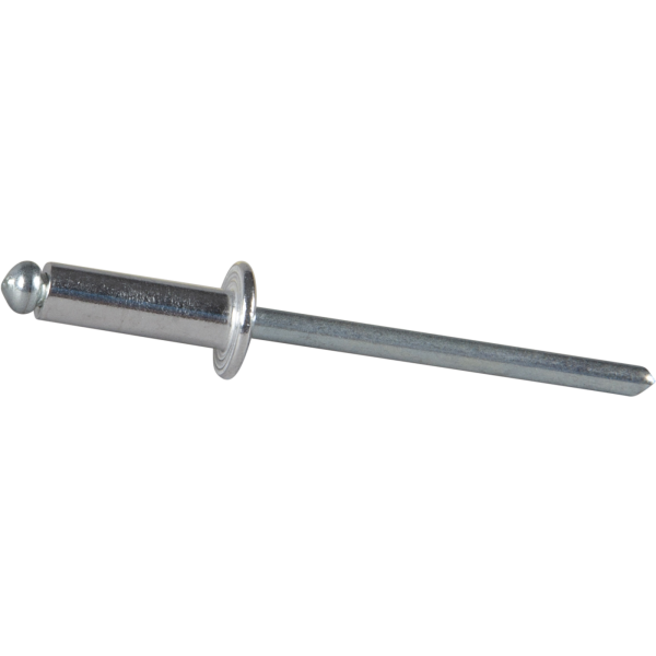 Blindnit ESSVE 62215 Ø4 mm, alu/stål, kullrigt huvud 4 x 6 mm, 700-pack
