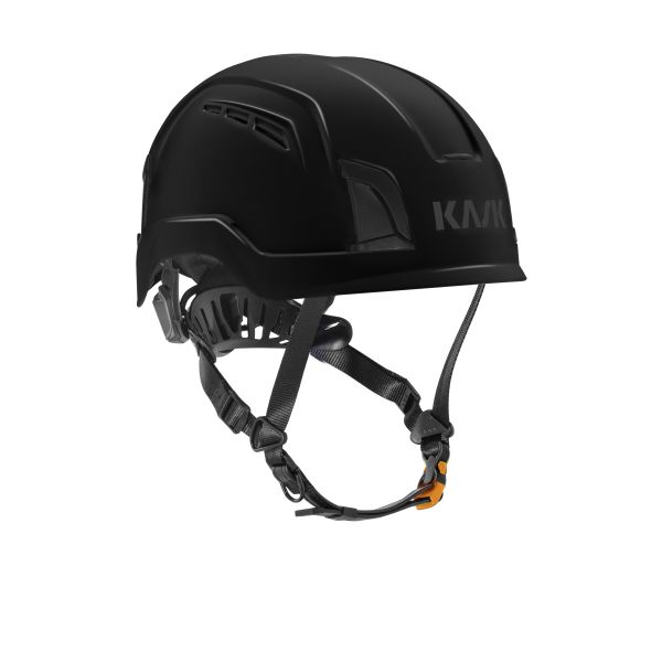 Suojakypärä KASK Zenith X Air Long pitkä leukahihna +10 cm, tuuletusaukollinen Musta