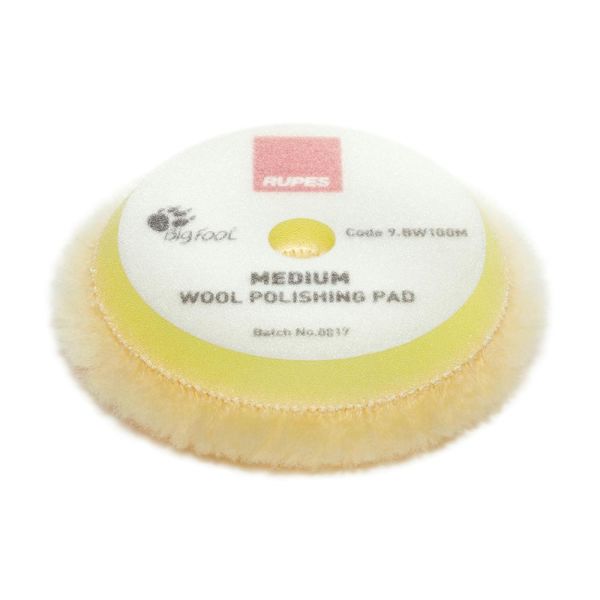 Poleringspude RUPES 9.BW100M medium, til oscillerende bevægelse 80 mm