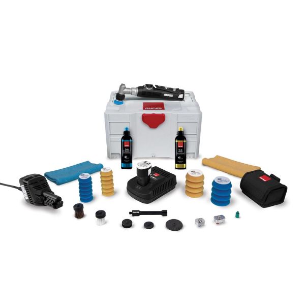 Polermaskine RUPES HR81M/LUX med batteri og oplader 