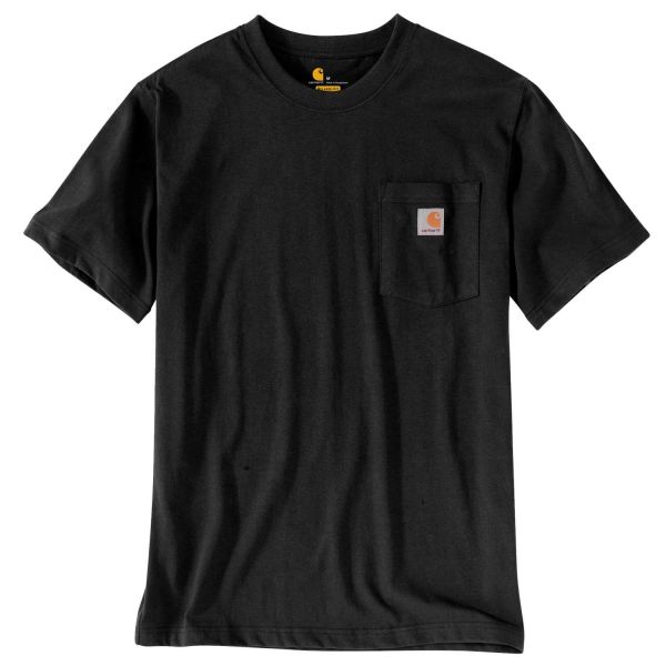 T-shirt Carhartt 103296001-M svart M Svart