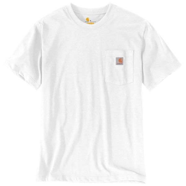 T-paita Carhartt 103296100-XXL valkoinen Valkoinen XXL