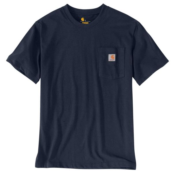 T-Skjorte Carhartt 103296412-L blå Blå L