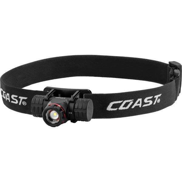 Pandelampe Coast XPH25R-CP genopladelig, 410 lm 
