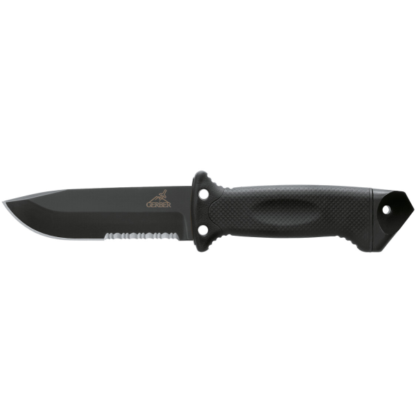 Jagtkniv Gerber LMF II Infantry med kappe, sort boks 