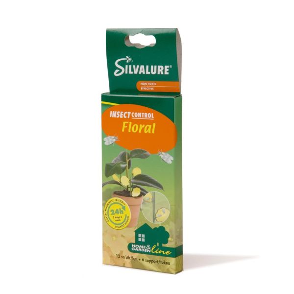 Insektsfälla Silvalure 5571-4344 för krukväxter 