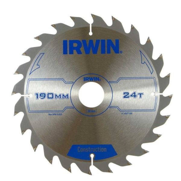 Savklinge Irwin 1897199 Ø190 mm, 24T 
