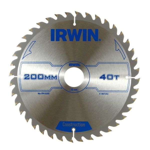 Savklinge Irwin 1897202 Ø200 mm, 40T 