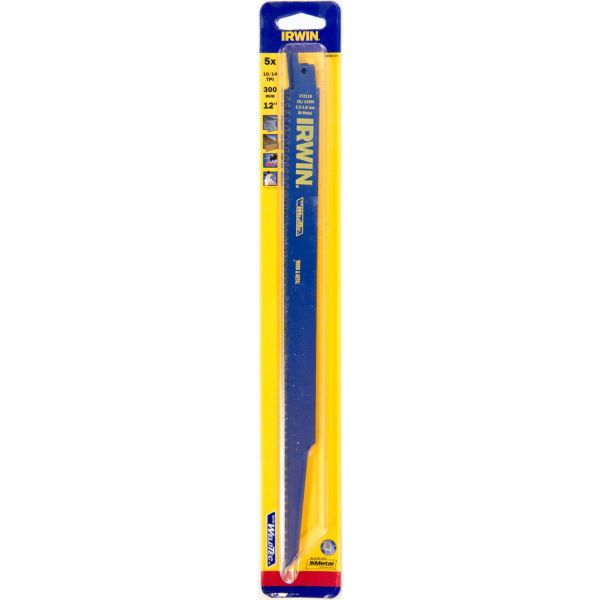 Bajonetsavklinger Irwin 10504159 300 mm, 10/14 TPI, stk 5 