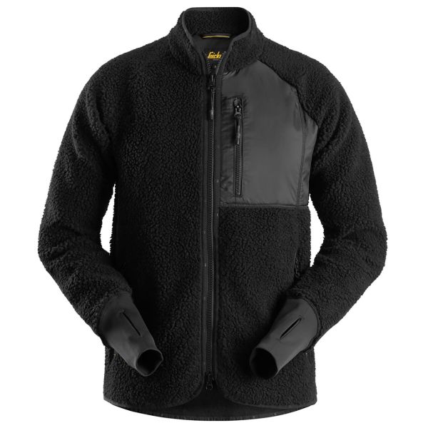 Fleecejakke Snickers Workwear 8021 sort Sort M