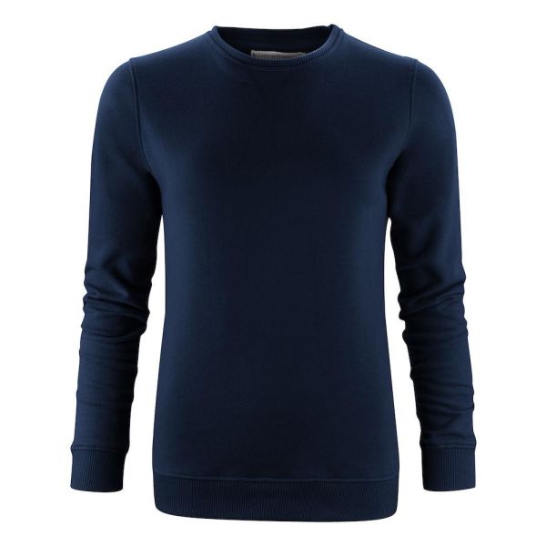 Sweater James Harvest Alder Heights Woman Søværn Marine blå XS