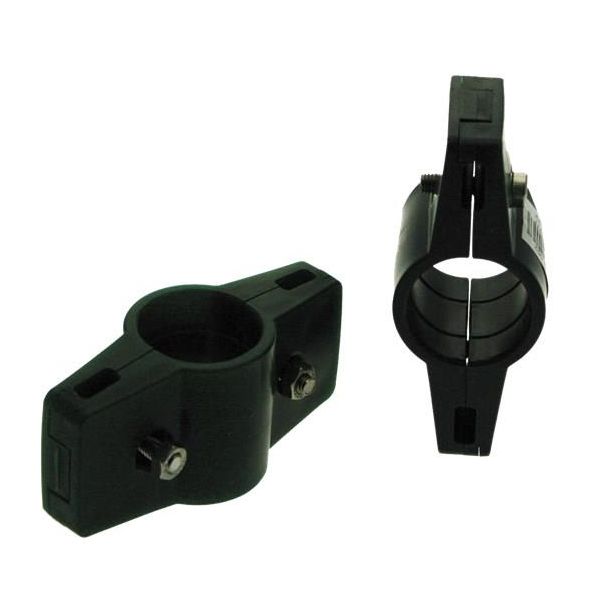 Beslag Hortus 102-052 dubbelt, till panelstängsel grå