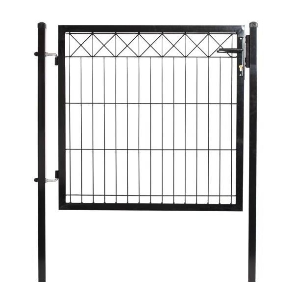 Grind Hortus 111-403 svart, inklusive stolpar 