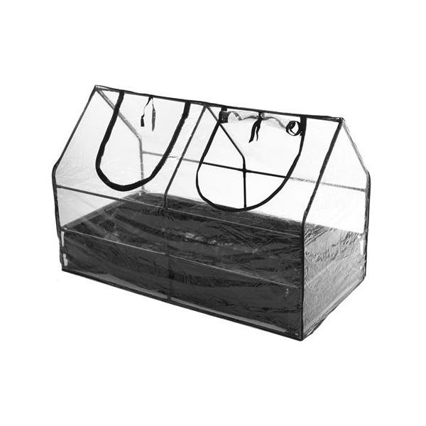 Miniväxthus Hortus 211-181 transperant, med botten 130x65x85 cm