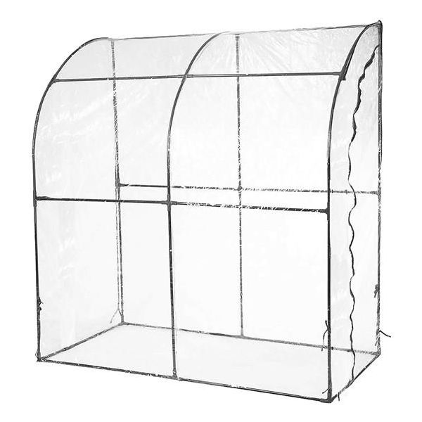 Växthus Hortus 211-206 svart, placering på vägg/mur 