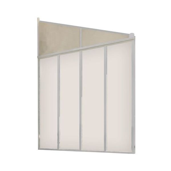 Sidovägg Palram Canopia Canopia Feria  vit