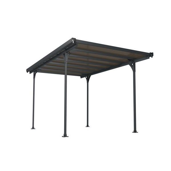Carport Palram Canopia Verona 5000 antracitgrå 