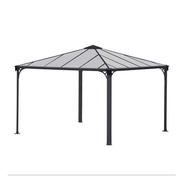 Paviljong Palram Canopia Palermo 3000 antracitgrå 
