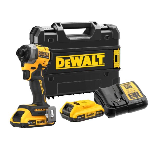 Slagskruetrækkere Dewalt DCF850D2T-QW med batteri og oplader 