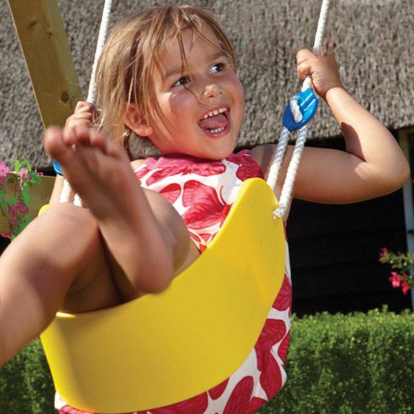 Gunga Jungle Gym Sling Swing komplett kit gul