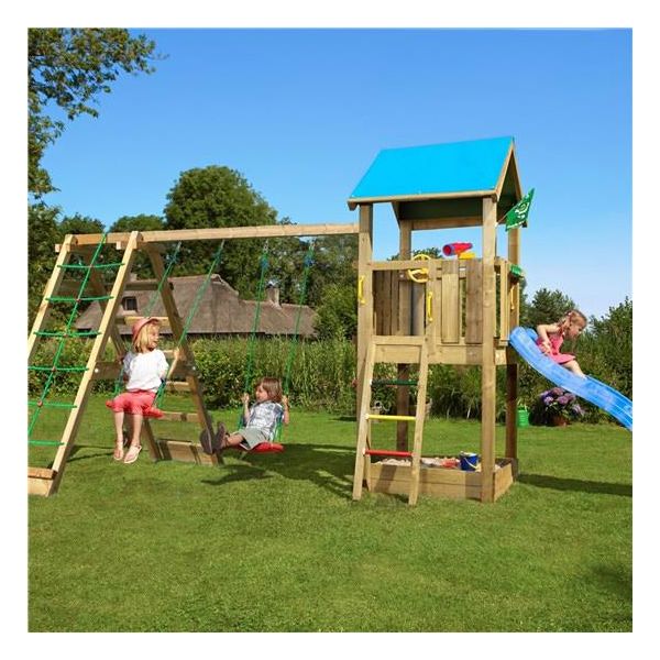 Lektorn Jungle Gym Castle med klättermodul 