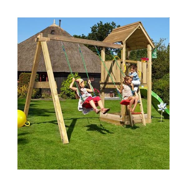 Lektorn Jungle Gym Club med gunga och rutschkana 