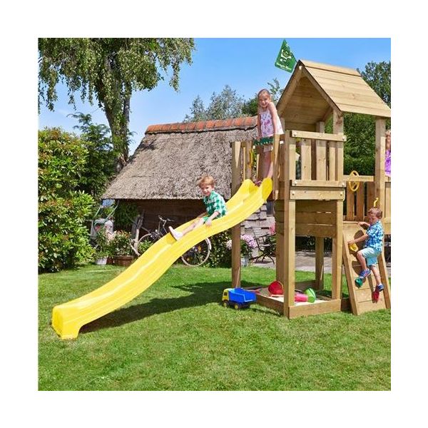 Lektorn Jungle Gym Cubby med rutschkana 