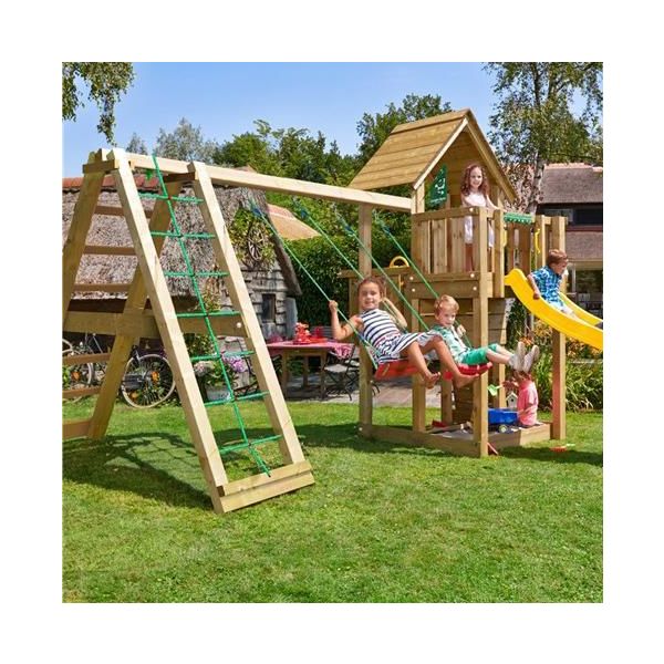 Lektorn Jungle Gym Cubby med klättermodul 