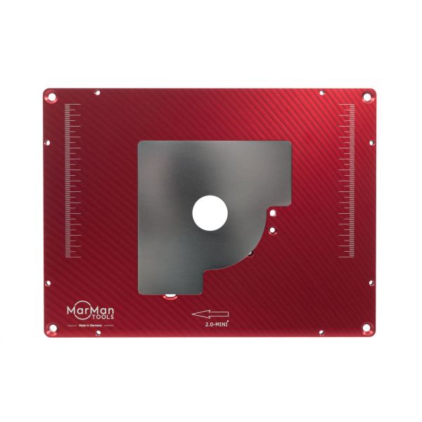 Indlægsskive MarMan Tools IP2.0-MINI til fræsere, 306 x 229 x 9 mm 