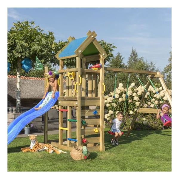 Lektorn Jungle Gym Nomad med gungställning 